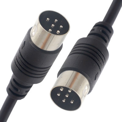 kaufen Zusammengefasste Radio Midi Männlich zu Männlich 6 Pin Din zu 6 Pin Din S Videoverlängerungskabel für Roland online manufacture