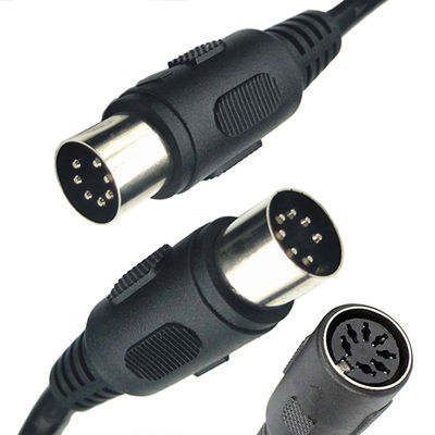 kaufen Custom Midi Signal Männlich zu Männlich weiblich 7 Pin DIN Controller Audio Stereo Erweiterungskabel online manufacture