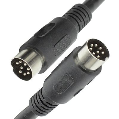 kaufen Custom vollständig verbundene geschützte männliche zu männlichen großen 8-Pin-Din-Kabel online manufacture
