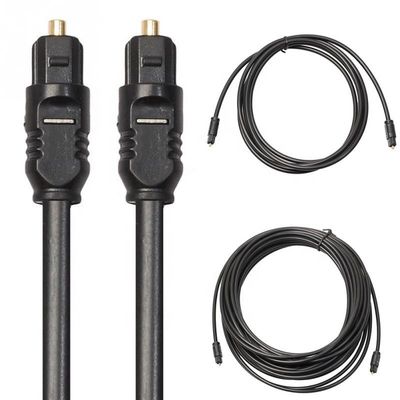 kaufen Hochwertiges dünnfaseroptisches Toslink Spdif Gold-optisches digitales Audio-Kabel online manufacture