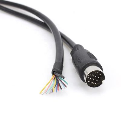 kaufen Custom 1M 2M Shield 13 PIN Din Anschluss zum offenen Draht Pigtail Kabel online manufacture
