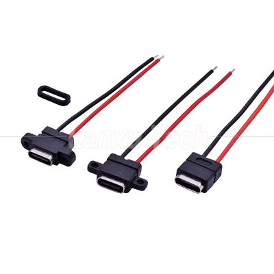 kaufen Wasserdichtes USB-Solder Typ C, weibliche Steckdose, Drahtkabel für Laptop-Drucker online manufacture