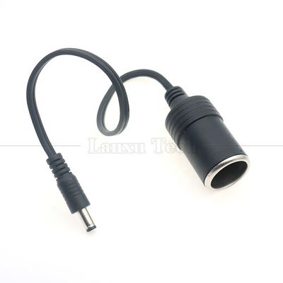 kaufen 120W 12V 10A Zigarettenauerzeuger weibliche Steckdose zu DC männliche 5,5 mm x 2,1 mm Ladekabel online manufacture