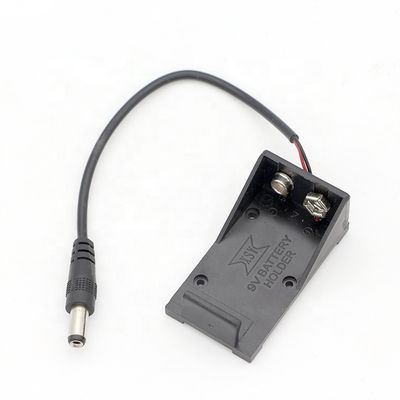 kaufen 15cm Gleichstromstecker 2.1x5.5mm Schalter Abdeckung Halter Box 9V Batterie Gehäuse online manufacture