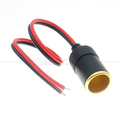 kaufen 12V 24V 20A Pure Cooper DC Zigarettenauflühler für Autos Weibliche Steckdose Steckdose Stromadapter Verlängerungskabel online manufacture