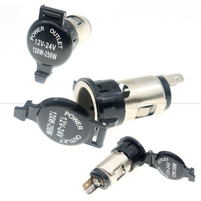 kaufen 12v 24v wasserdichtes Auto Zigarette Zünder weibliche Steckdose Ladegerät Adapter für Motorrad online manufacture