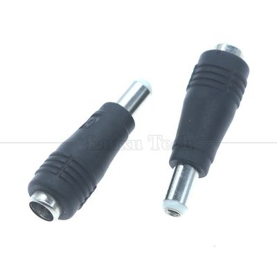 kaufen 5.5x2.1mm Weiblich auf 5.5x2.5mm Stecker Männlich Gleichspannungsstromfass Jack Stecker Konverter Adapter online manufacture