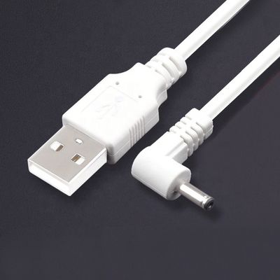 kaufen 90 Grad Winkel 1m USB-DC-Mann 3,5x1,35mm Stromverlängerungskabel online manufacture
