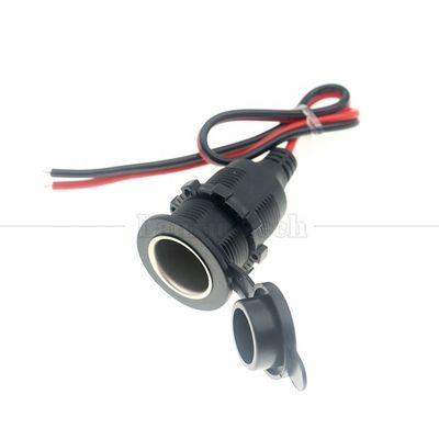 kaufen Wasserdichtes 12V 24V 16AWG Gleichstrom-Zigarettenauflühler für Fahrzeuge Weibliche Steckdose Steckdose Stromadapter Verlängerungskabel online manufacture