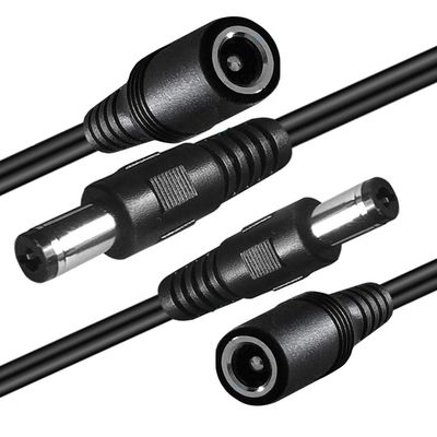 kaufen Männlich auf weiblich 5.52x1 5.5x2.5 3.5x1.35 4.0x1.7mm Gleichspannungskabel für CCTV-Kamera LED-Licht online manufacture