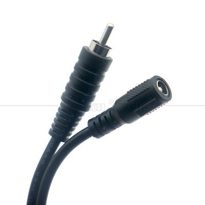 kaufen RCA Männlich zu Gleichspannung 5,5x2,5 mm 5,5x2,1 mm Weiblich Steckerfass Jack 12V Gleichspannungspedal-Stromkabel online manufacture
