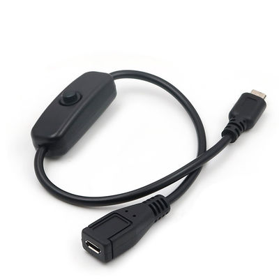kaufen Individuelles Männlich-Frauen-Laden mit Micro USB-Verlängerungskabel mit Schalter online manufacture