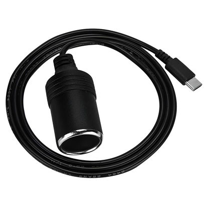 kaufen PD-Ladung 12v Ausgang USB Typ C Männlich zum Zigarettenanzünder Weiblich Steckdose Steckdose Stromadapterkabel für Auto online manufacture