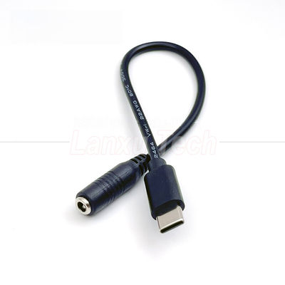 kaufen 5V Typ C zu Gleichstrom 3,5x1,35mm 5,5x2,1mm Stromladekabel für LED-Tischlampenventilator online manufacture