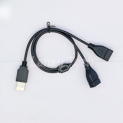 kaufen USB 2.0 A Männlich zu 2 Dual USB Weiblich Jack Y Splitter Hub Stromkabel Erweiterung Adapterkabel online manufacture