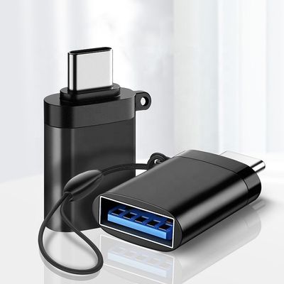 kaufen High Compatible Mini Lanyard Metal Shell OTG Typ C 3.1 Männlich zu USB 3.0 weiblich Adapter online manufacture