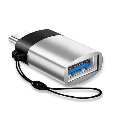 kaufen Portable Mini Lanyard Metal Shell OTG Typ C 3.1 Männlich zu USB 3.0 Weiblich Adapter online manufacture