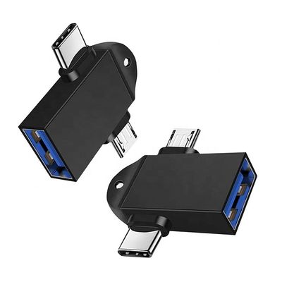 kaufen 2 in 1 USB3.0 zu Micro B Typ C USB-Wandler OTG-Adapter für Android-Telefon U-Disk-Maus online manufacture