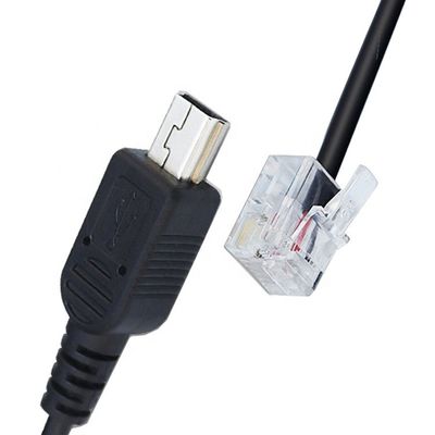 kaufen Benutzerdefinierte Montage Mini B 5p USB zu RJ9 RJ11 Kabel online manufacture
