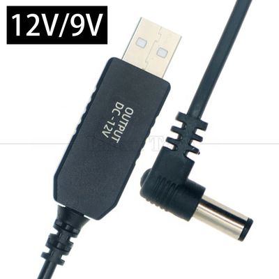 kaufen 12V Booster USB 5V bis 12V 90 Grad Winkel 5,5x2,1 mm Steckkabel für Wifi-Router online manufacture