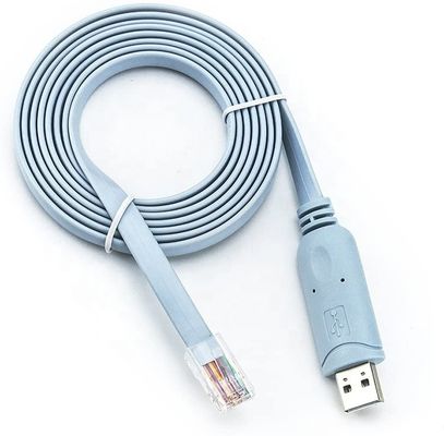 kaufen Hochwertiges Plug and Play WIN10 FTDI USB zu RJ45 Rollover-Konsole Kabel für Cisco Router Switch online manufacture