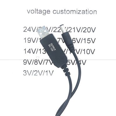 kaufen Individuelle Spannung 15V 12V 10V 9V 4V 3V USB zu DC Micro Typ C Ladekabel für Router Kamera Led Light Walkie Talkie GPS online manufacture
