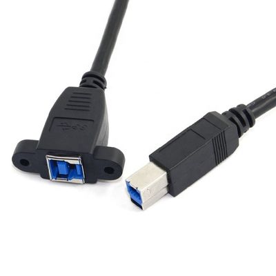 kaufen Schraubverriegelungs-Stud-Panel-Halterung Männlich-Fraulich USB 3.0 Typ B-Kabel online manufacture