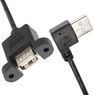 kaufen Schraubverriegelung Männlich-Weiblich-Panel-Mount USB-Verlängerungskabel online manufacture
