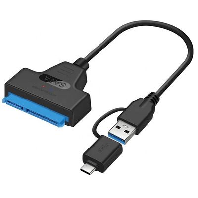 kaufen Hochgeschwindigkeit 5 Gbps 2,5 Zoll SSD HDD Festplatte Typ C USB 3.0 Sata Adapter Kabel online manufacture