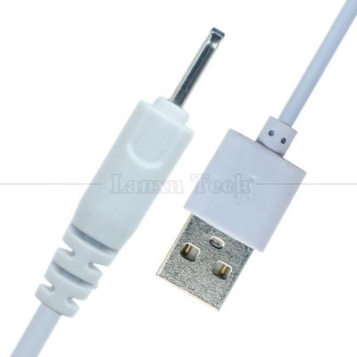 kaufen Hohe Qualität 0,5M 1M 2M 3M Weiß Schwarz DC 2,0 0,6 mm Ladekabel USB für Vibrator online manufacture