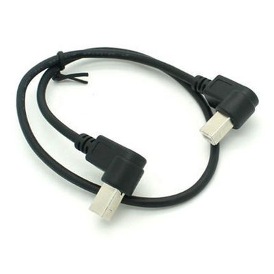 kaufen Anpassung 90 Grad rechten Winkel männlich zu männlich USB-B-Kabel online manufacture