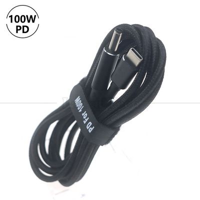 kaufen Nylon geflochten 100W 20V 5A PD Typ C bis DC 4.5x3.0 7.4x0.6 Adapter Ladekabel für HP Dell Lenovo Asus Acer Samsung Laptop online manufacture