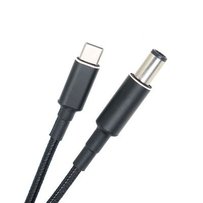 kaufen 100W 20V 5A PD-Ladegerät Langlebig geflochtenes USB Typ C zu DC 7.4x5.0mm Kabel für Laptop online manufacture