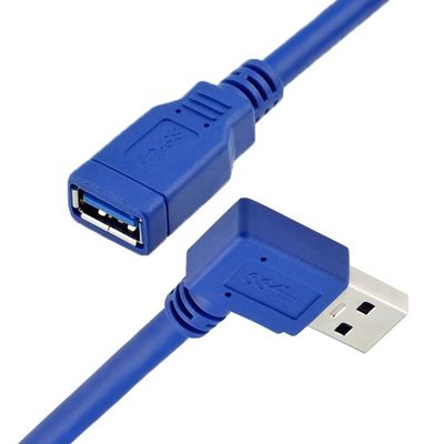 kaufen Hochgeschwindigkeit 5Gbps 1m 90 Grad Rechtswinkel USB 3.0 Typ A USB 3.0 Erweiterungskabel online manufacture