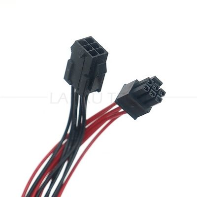 Nachgebildetes Männliches zu Weibliches 4 6 8 Pin Molex Micro Fit 3.0 Steckgurtkabel