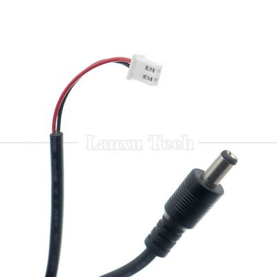 Anpassung von Drahtgurt 5.5x2.1mm Männlicher DC-Fass Jack zu JST XH weiblichem Steckkabel