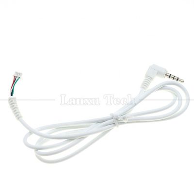 Zusammengepasste 90 Grad Winkel 3,5 mm Audio Jack TRRS zu JST MX XH PH SH ZH Kabel