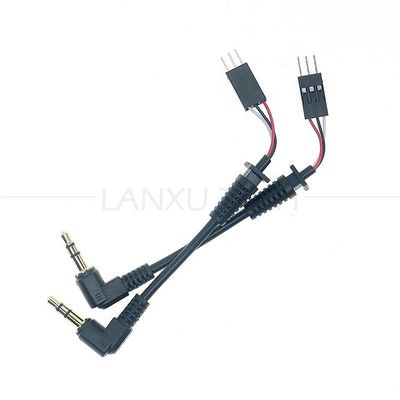 OEM-Anpassung 3,5 mm TRS TRRS Audio Jack zum Dupont-Anschlusskabel