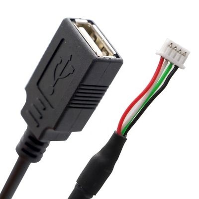 Montage USB A weiblich auf JST 2 3 4 Pin PH XH 1,0 mm 1,25 mm 1,5 mm 2,0 m Pitch Wire Kabel
