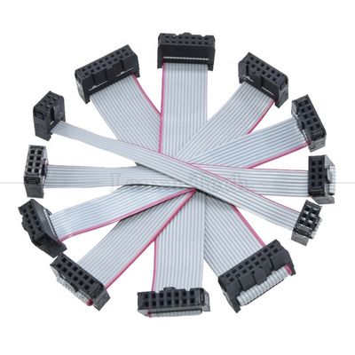 4 bis 80 10 16 18 20 30 40 50 60 64 PIN 1,27 mm Tonhöhe FCC IDC 2,54 mm Steckverbinder Flat Ribbon Kabel