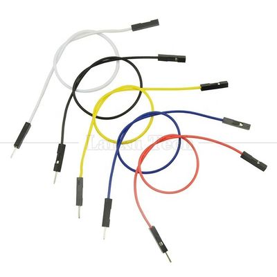 Männlich zu Männlich weiblich zu weiblich 2.54mm 1 Pin Dupont Connector Schweißlos Brotbrett Jumper Draht für Arduino