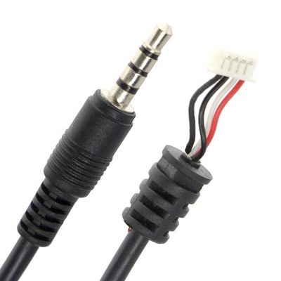 Custom Factory 1M 2M 3M 3.5mm TRRS Audio DC Jack zu JST 2,0mm 2,54mm Pitch Assembly Kabel