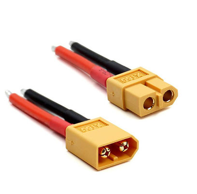 Hochwertiges XT60 Männliches weibliches Steckverbinder 12AWG Siliziumdrahtbleitverlängerungskabel für RC Lipo Batterie FPV Renndrohne