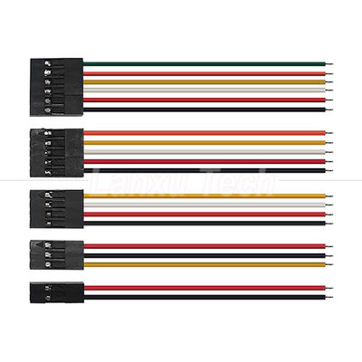 10cm 20cm 30cm 50cm 2 Pin 3 4 5 6 8 10 Pin Dupont 2,54mm Steckerkabel Sprungdrahtgurt