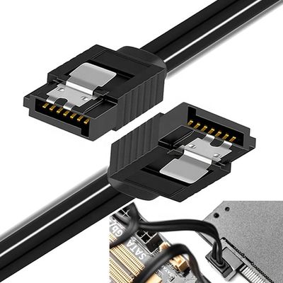 Hochgeschwindigkeit 6Gbps 8pin Datenladung Sata III 3.0 Stromverlängerungskabel für Festplatte HDD SSD