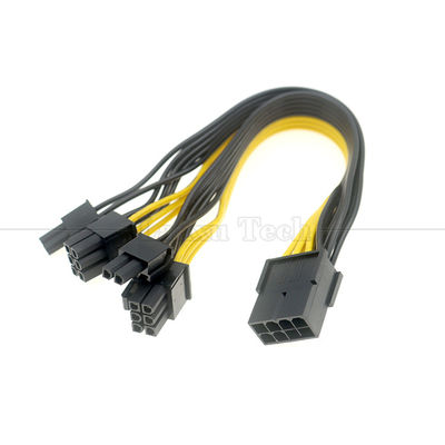 PCIe 8 Pin Männlich zu Dual 8 Pin Weiblich PCI Express Grafik-Video-Karte GPU Splitter Stromadapter Kabel