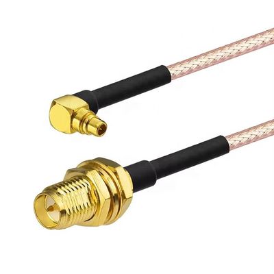 RG316 MMCX Winkel Männlich auf RP SMA Weiblich Antenne HF Koaxialkabel