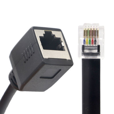 OEM Männlich-Frauliche Steckdose Cat5 Cat6 Cat7 8P8C RJ45 Ethernet-Netzwerk-Patch-Erweiterungskabel