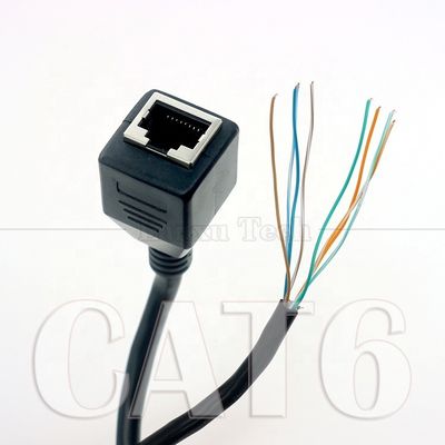 Hochwertiges Netzwerk Ethernet Cta6 26AWG RJ45 8p8c Weibliche Steckdose zum Öffnen