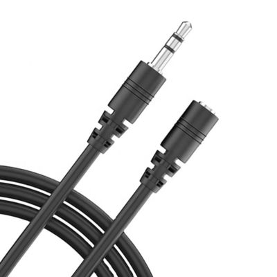 Custom 1M 2M Männlich auf weiblich 3,5 mm Aux Audio Jack Verlängerungskabel